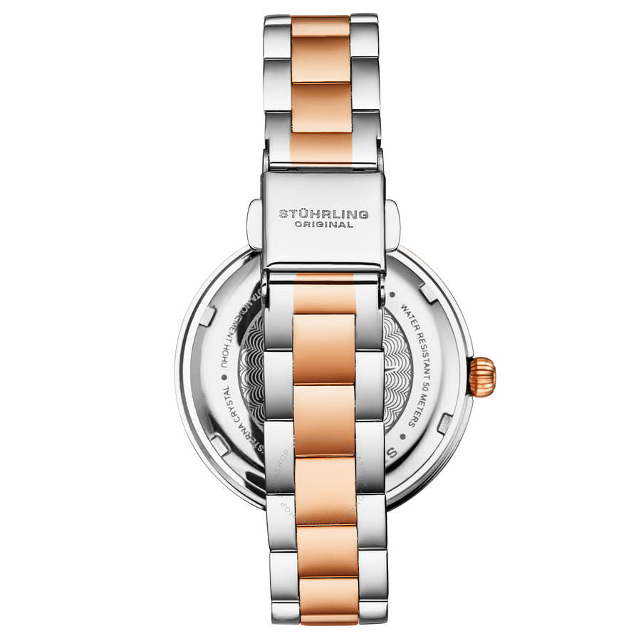 Stuhrling Original Symphony Quartz Silver Dial Ladies Watch M18004 - The Watches Men & Co #3