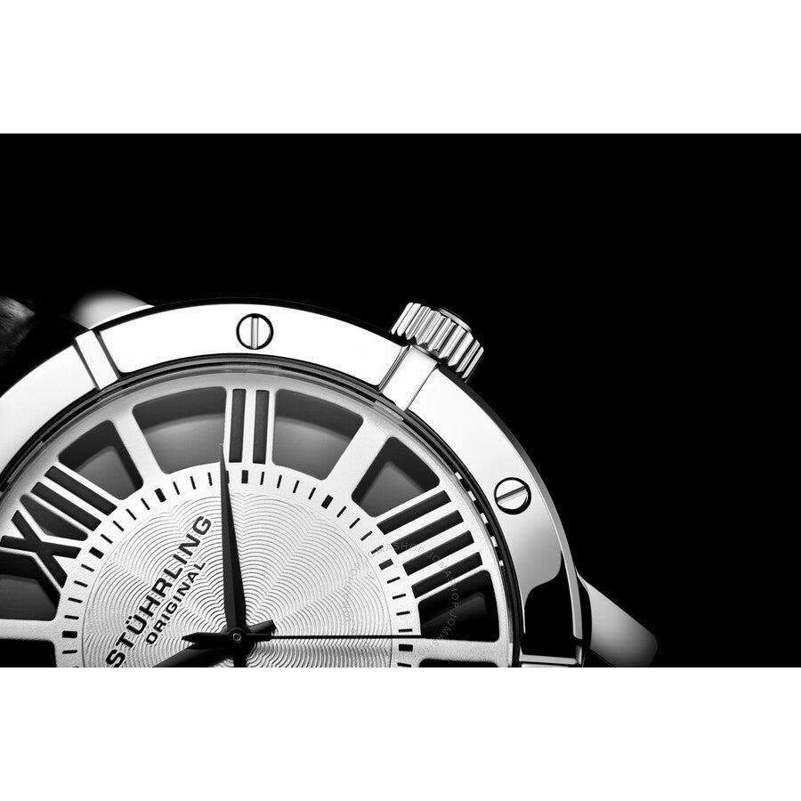 Stuhrling Original Symphony Quartz Silver Dial Men's Watch M17962 - Dawson Watches #3