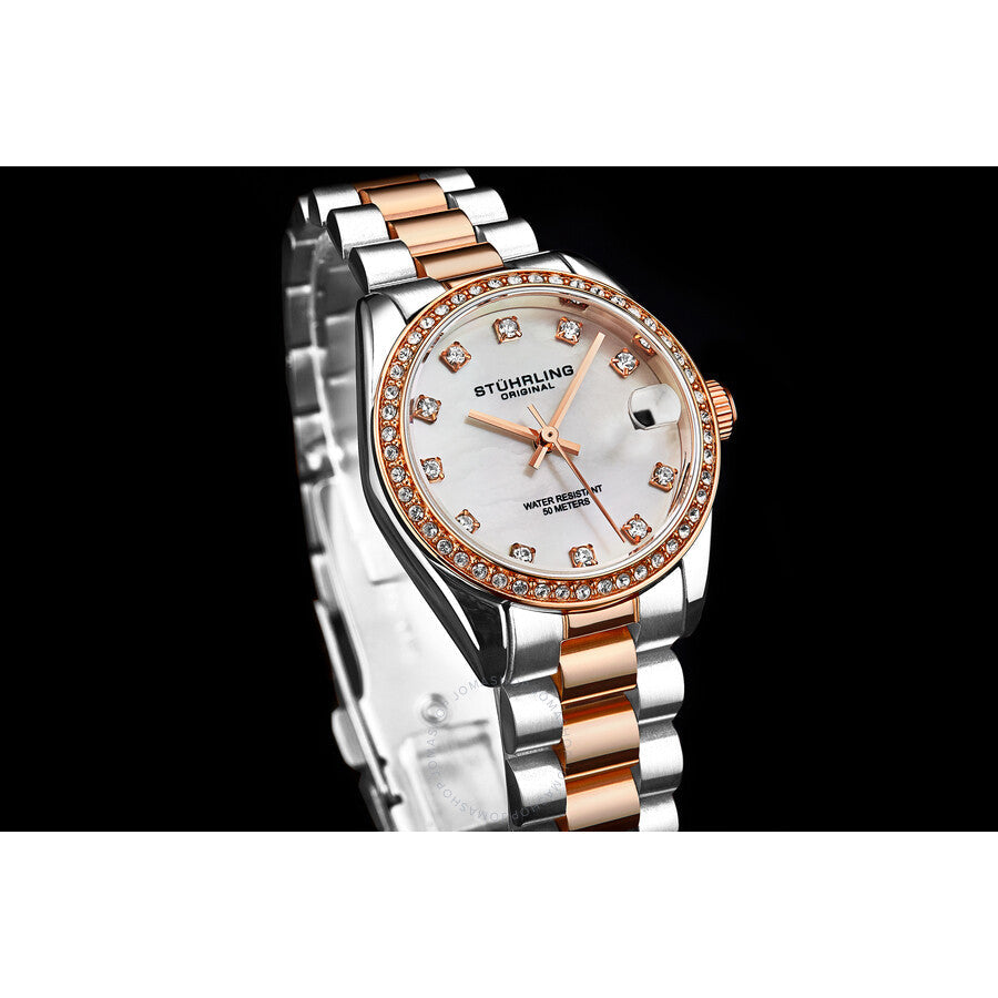 Stuhrling Original Vogue Silver-tone Dial Ladies Watch M15947 - Dawson Watches #4