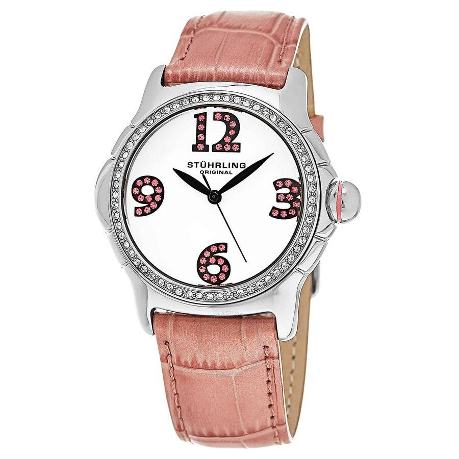 Stuhrling Original Vogue White Dial Ladies Watch M15344 - The Watches Men & Co