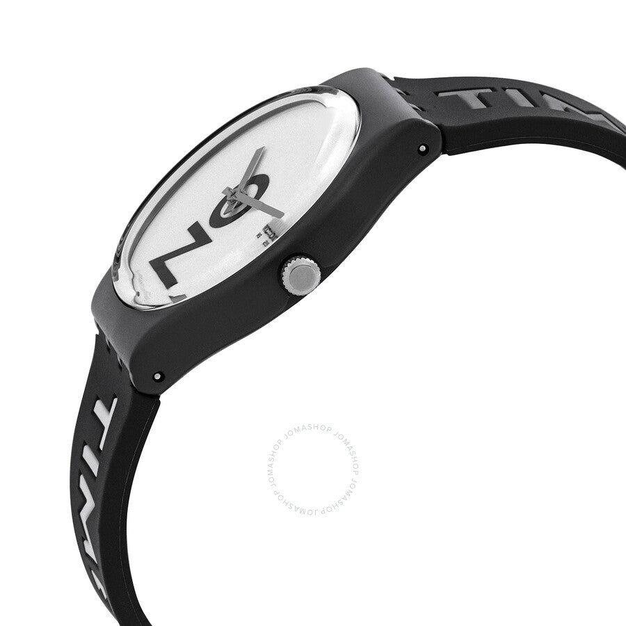 Swatch Always There Quartz White Dial Unisex Watch GB328 - The Watches Men & Co #2