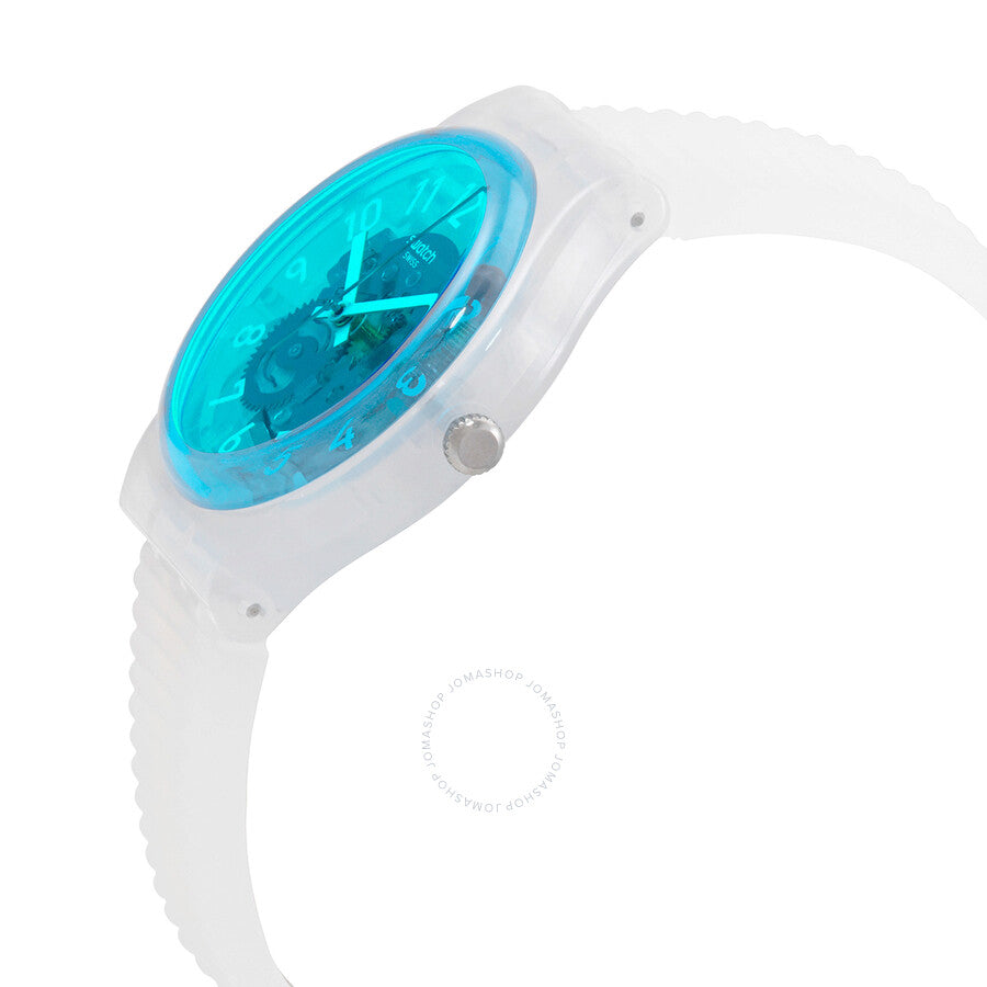 Swatch BIANCO Quartz Brilliant Blue Dial Men's Watch GW215 - Dawson Watches #2