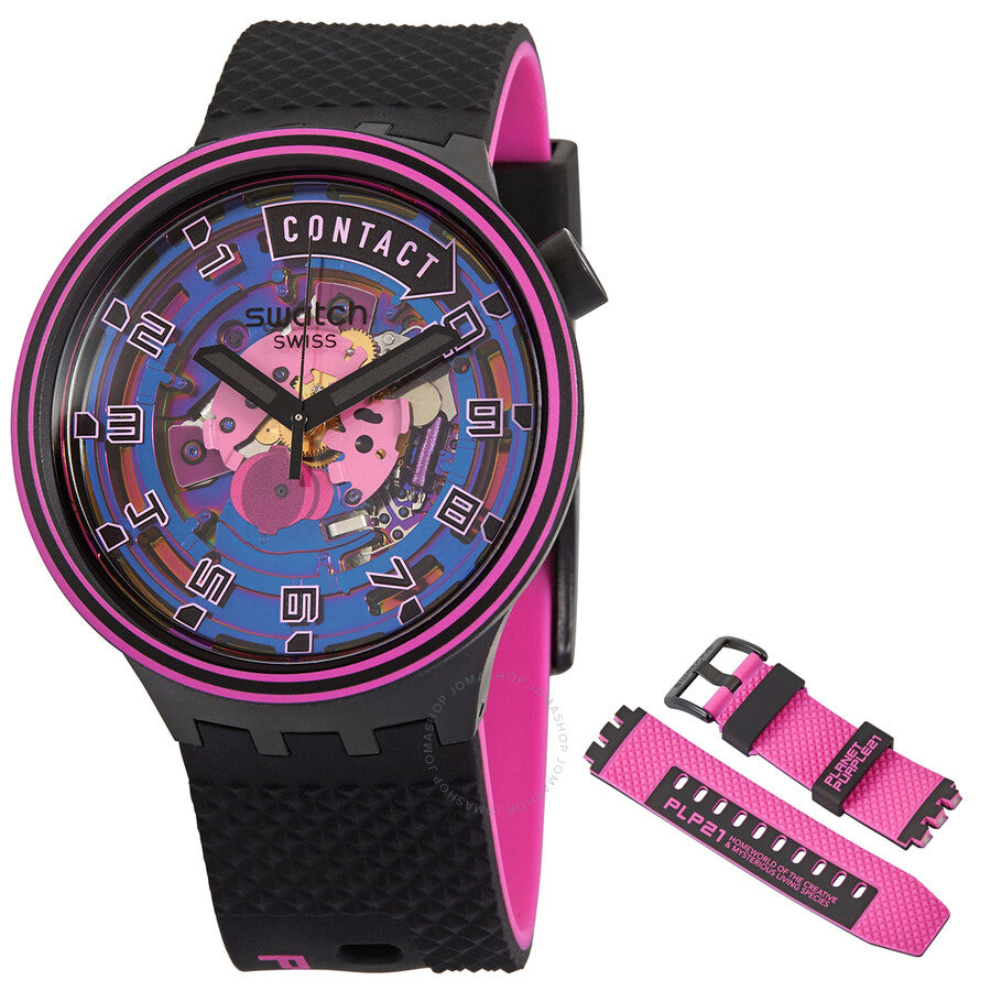 Swatch Big Bold Planets Touchdown Quartz Unisex Watch SB01B126 - Dawson Watches
