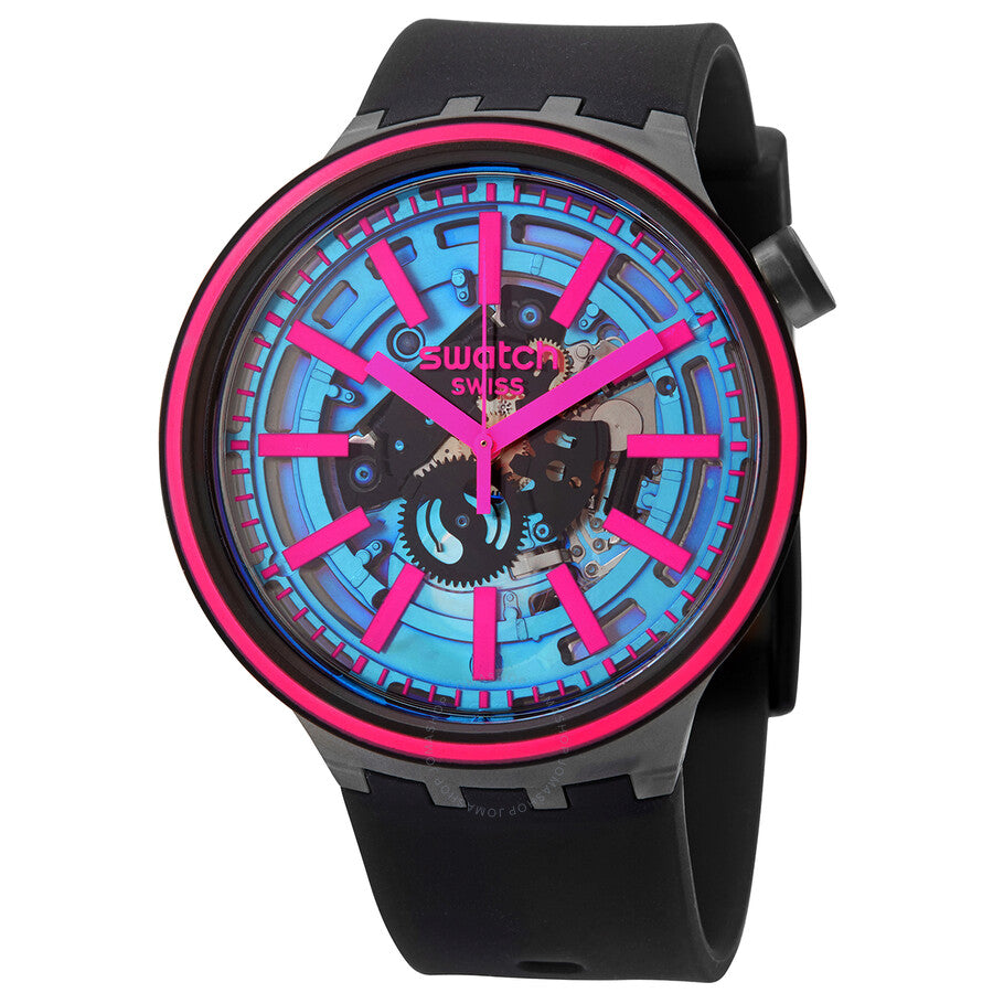 Swatch Big Bold Quartz Blue Dial Unisex Watch SO27B111 - Dawson Watches