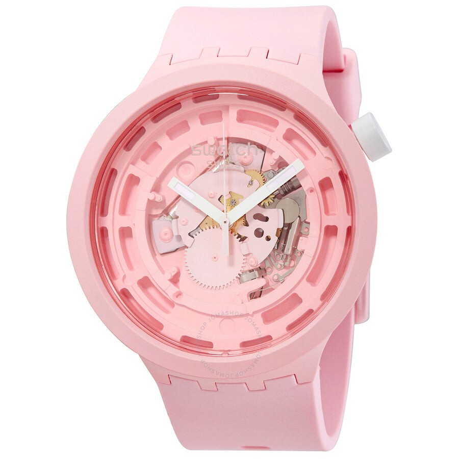 Swatch Bioceramic C-Pink Quartz Unisex Watch SB03P100 - Dawson Watches