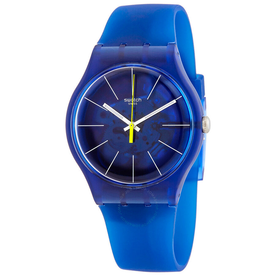 Swatch Blue Sirup Quartz BlueTranslucent Dial Men's Watch SUON142 - Dawson Watches