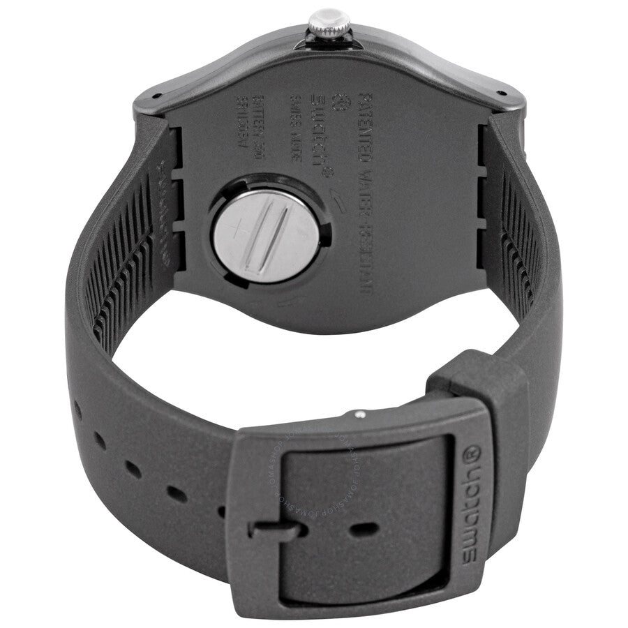 Swatch CHARCOLAZING Quartz Black Dial Men's Watch SUOB404 - Dawson Watches #3