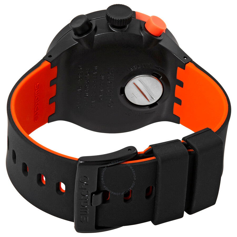 Swatch Checkpoint Red Chronograph Quartz Unisex Watch SB02B402 - Dawson Watches #3