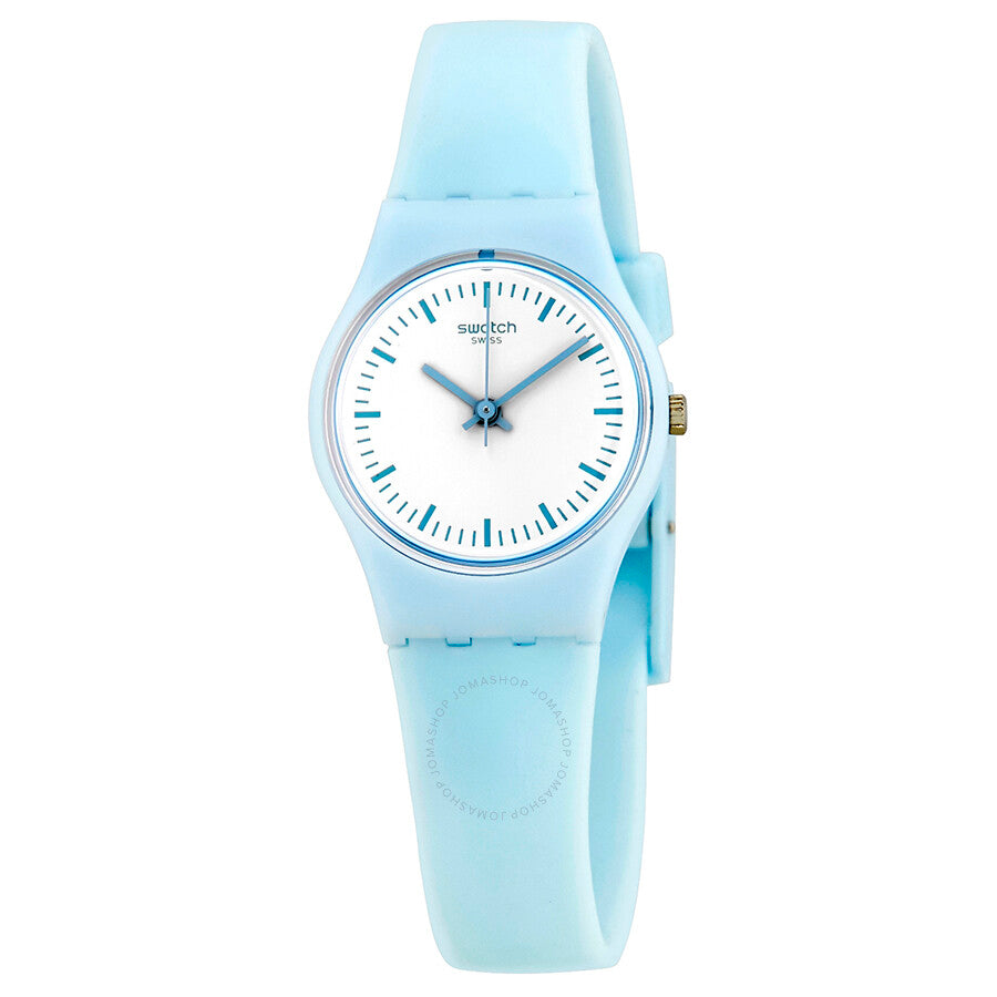 Swatch Clearsky White Dial Ladies Watch LL119 - Dawson Watches