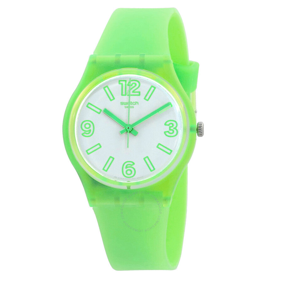 Swatch Electric Frog Quartz White Dial Unisex Watch GG226 - Dawson Watches