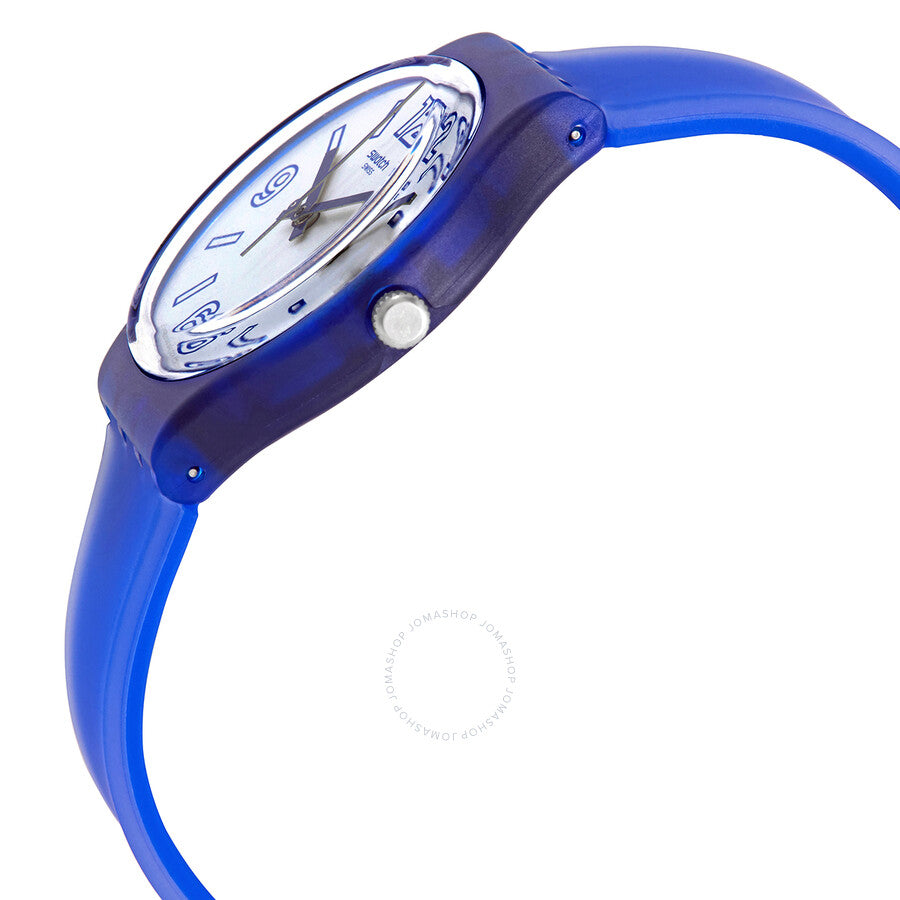 Swatch Electric Shark Quartz White Dial Unisex Watch GN268 - Dawson Watches #2