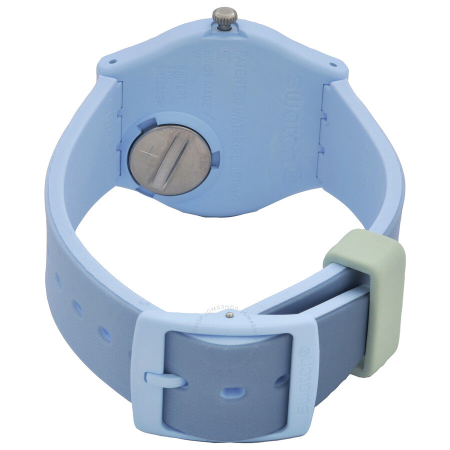 Swatch Frozen Waterfall Quartz Blue Dial Ladies Watch SO31L100 - Dawson Watches #3