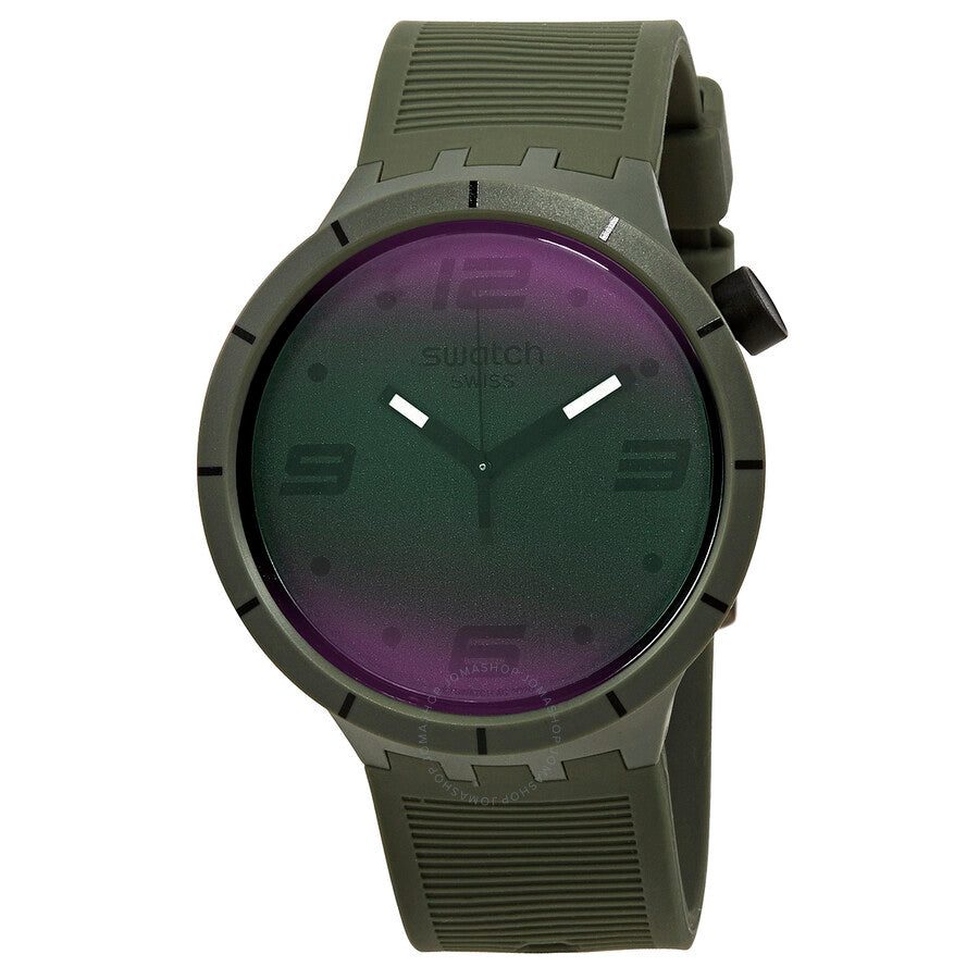 Swatch Futuristic Green Quartz Men's Watch SO27M105 - Dawson Watches
