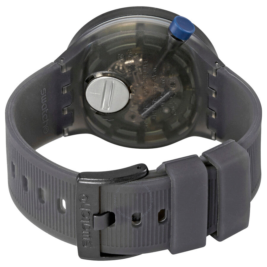 Swatch Futuristic Grey Quartz Men's Watch SO27B121 - Dawson Watches #3