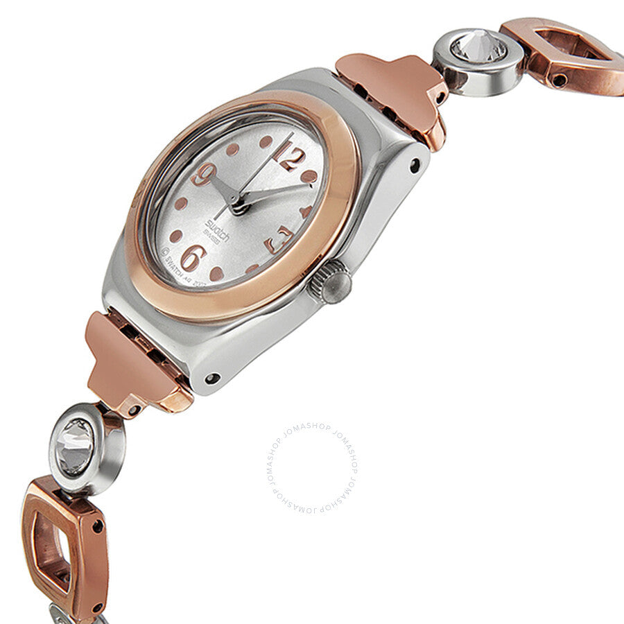 Swatch Irony Lady Passion Silver Dial Two-Tone Ladies Watch YSS234G - Dawson Watches #2