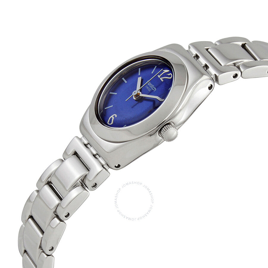 Swatch Littlesteel Blue Dial Ladies Watch YSS331G - Dawson Watches #2