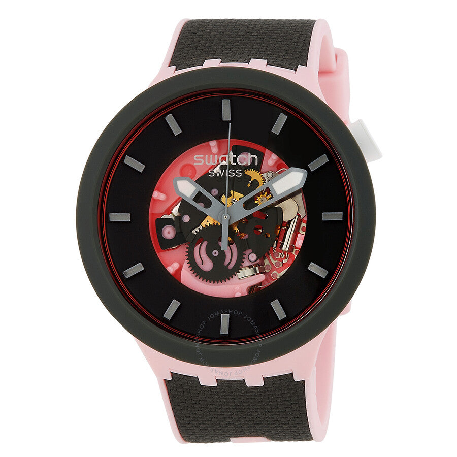 Swatch Misty Cliffs Quartz Grey Dial Ladies Watch SB05P100 - Dawson Watches