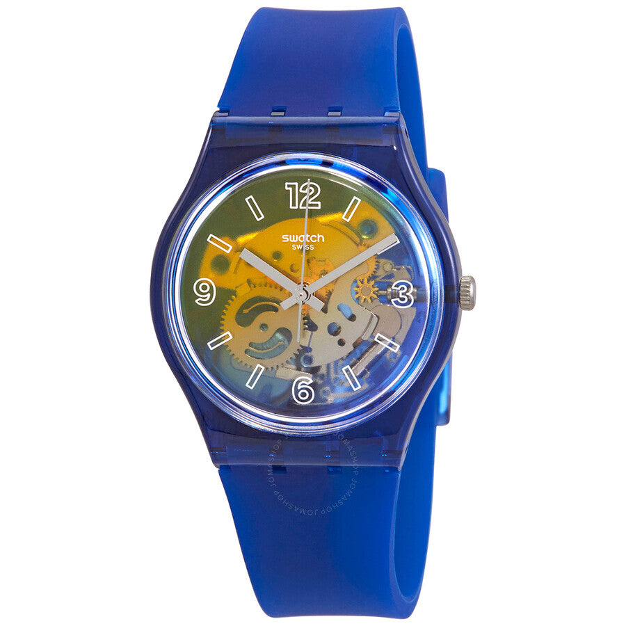 Swatch Monthly Drops Quartz Transparent Dial Unisex Watch GN278 - Dawson Watches