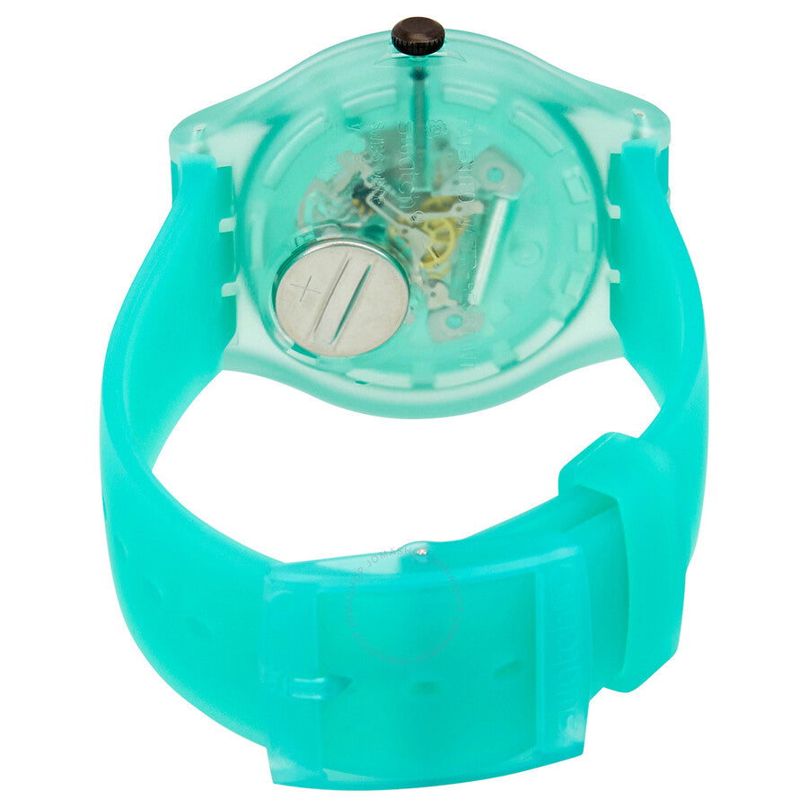 Swatch Nature Blur Quartz Green Translucent  Dial Men's Watch SUOG119 - Dawson Watches #3