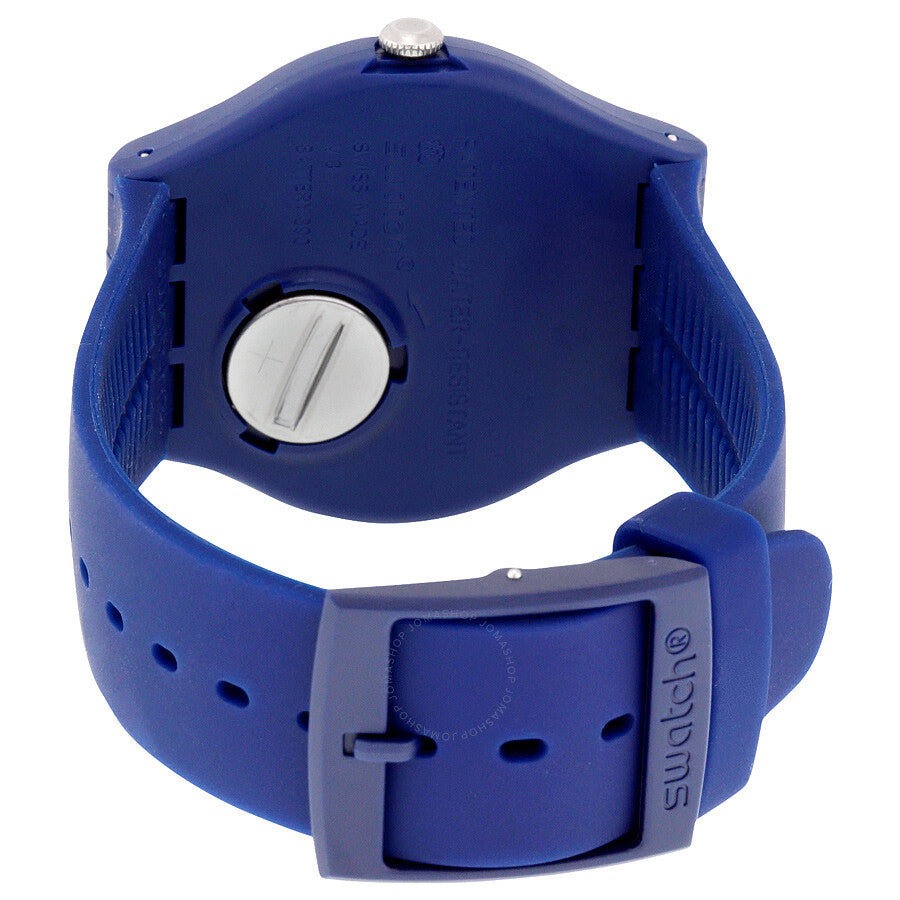 Swatch Originals Mono Blue Dial Silicone Men's Watch SUON116 - Dawson Watches #3