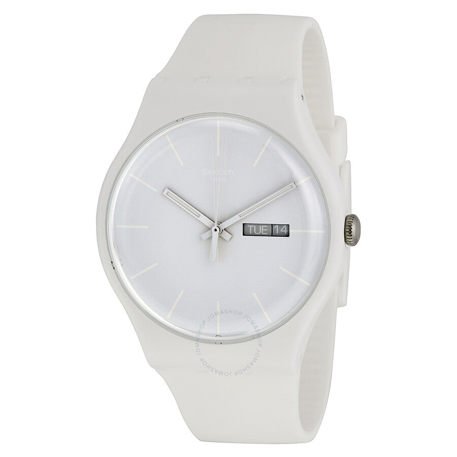 Swatch Originals White Rebel Men's Watch SUOW701 - Dawson Watches