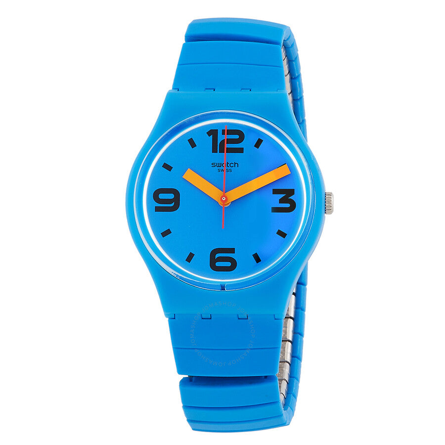 Swatch Pepeblu Quartz Blue Dial Ladies Watch GN251A - Dawson Watches