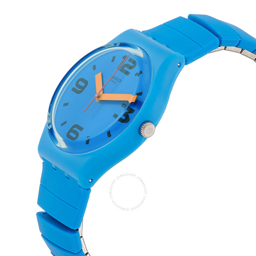 Swatch Pepeblu Quartz Blue Dial Ladies Watch GN251A - Dawson Watches #2