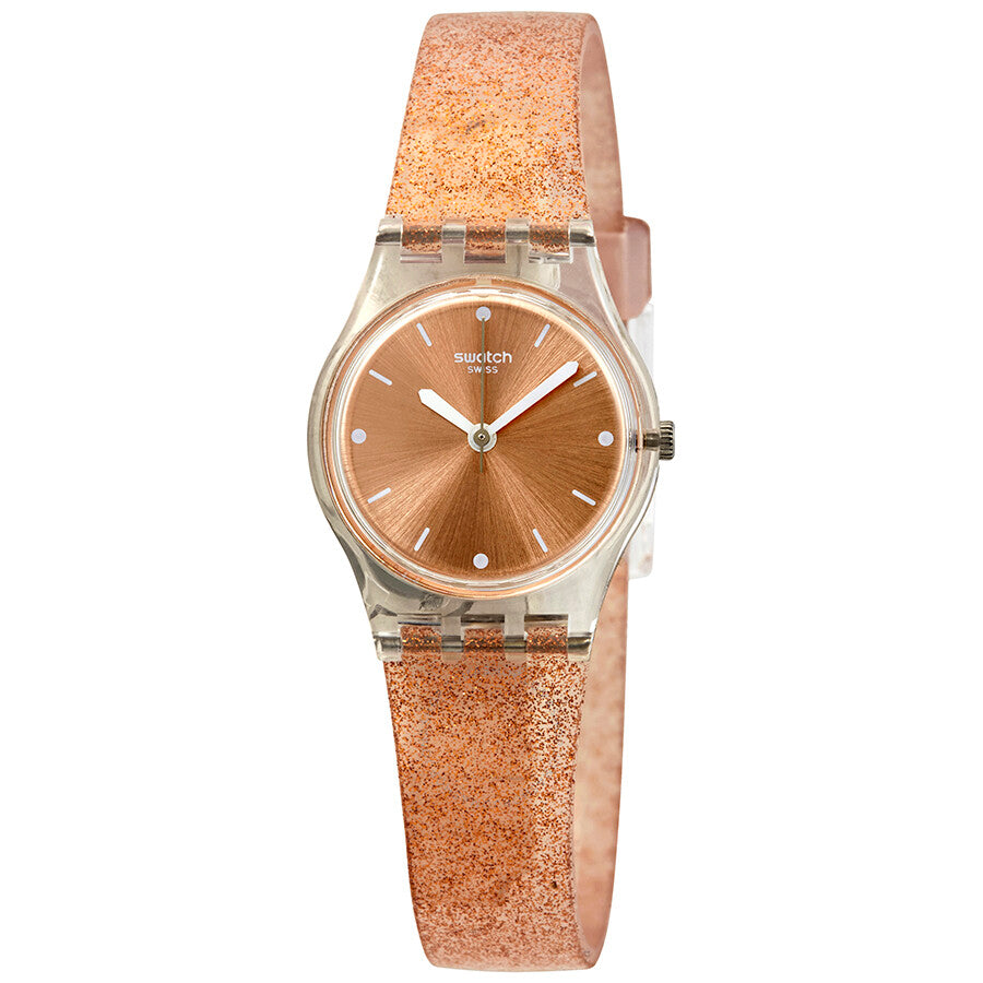 Swatch Pinkindescent Too Rose Gold Dial Ladies Watch LK354D - Dawson Watches