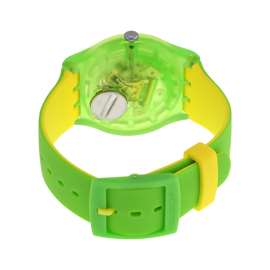 Swatch Pomme-Tech Green Skeletal Dial Men's Watch SUOG110 - Dawson Watches #3