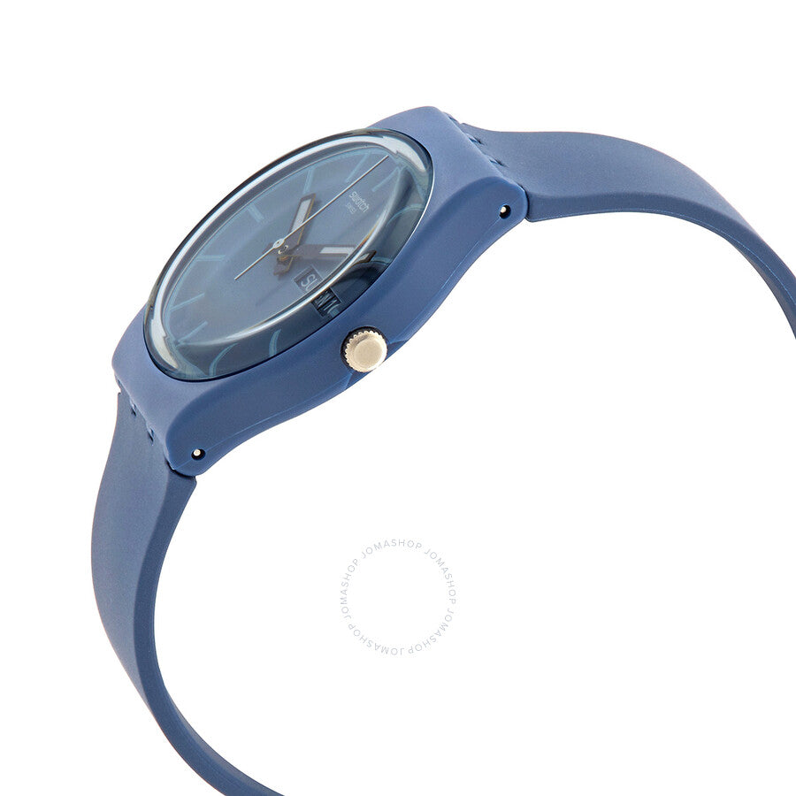 Swatch Quartz Blue Dial Unisex Watch SO28N701 - Dawson Watches #2