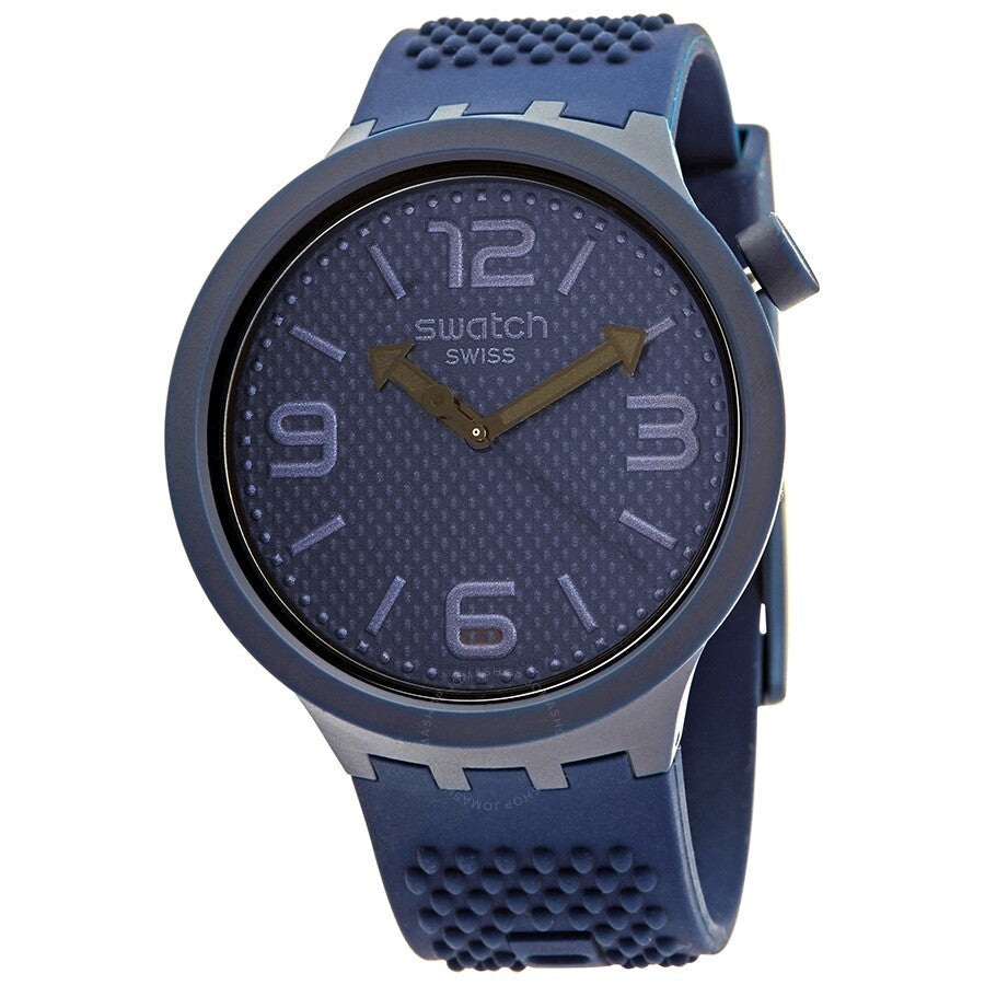 Swatch Quartz Blue Dial Blue Silicone Watch SO27N100 - Dawson Watches