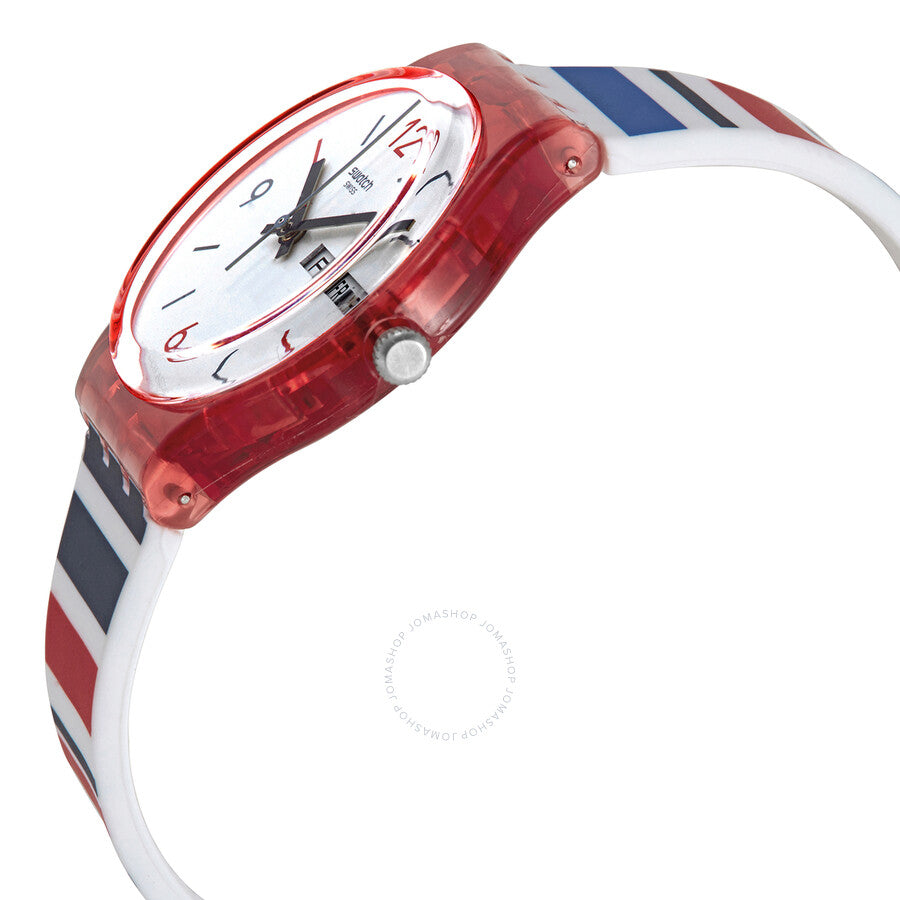 Swatch Sea Barcode Quartz White Dial Unisex Watch GR712 - Dawson Watches #2