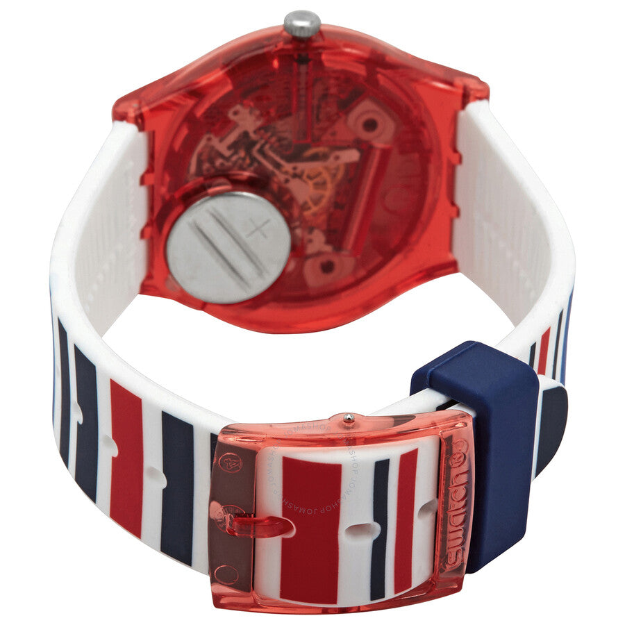 Swatch Sea Barcode Quartz White Dial Unisex Watch GR712 - Dawson Watches #3
