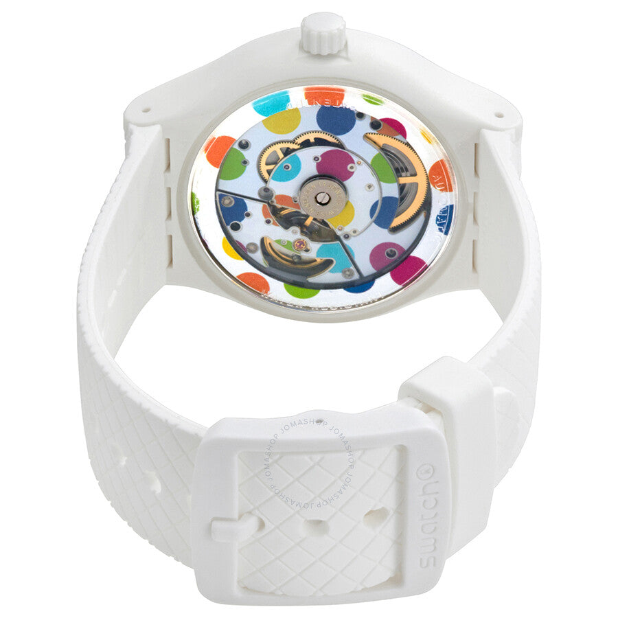 Swatch Sistem Polka Automatic White Dial Men's Watch SUTW403 - Dawson Watches #3