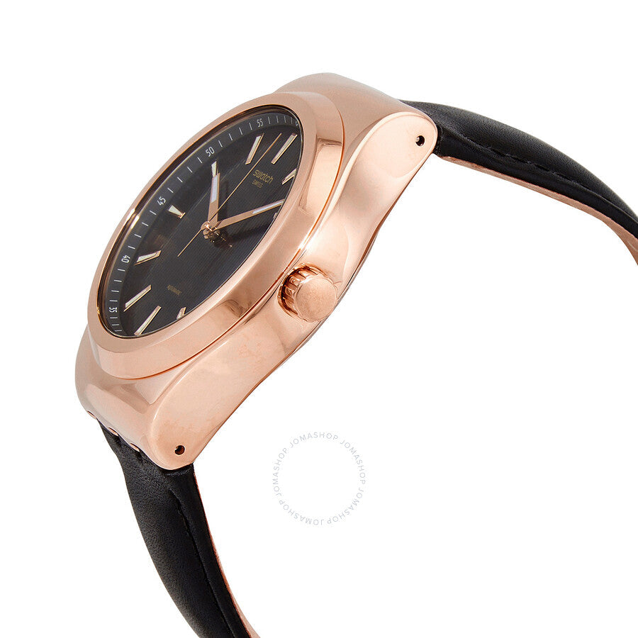 Swatch Sistem Rosee Automatic Black Dial Unisex Watch YIG400 - Dawson Watches #2
