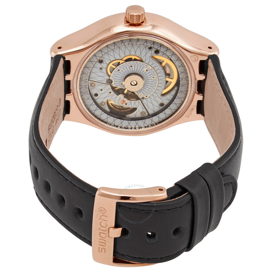 Swatch Sistem Rosee Automatic Black Dial Unisex Watch YIG400 - Dawson Watches #3