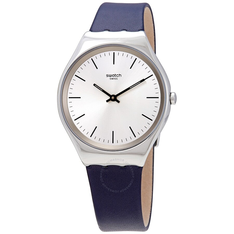 Swatch Skinazul Grey Dial Men's Watch SYXS115 - Dawson Watches