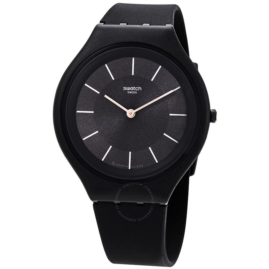 Swatch Skincharbon Grey Sun-brushed Dial Men's Watch SVUB106 - Dawson Watches