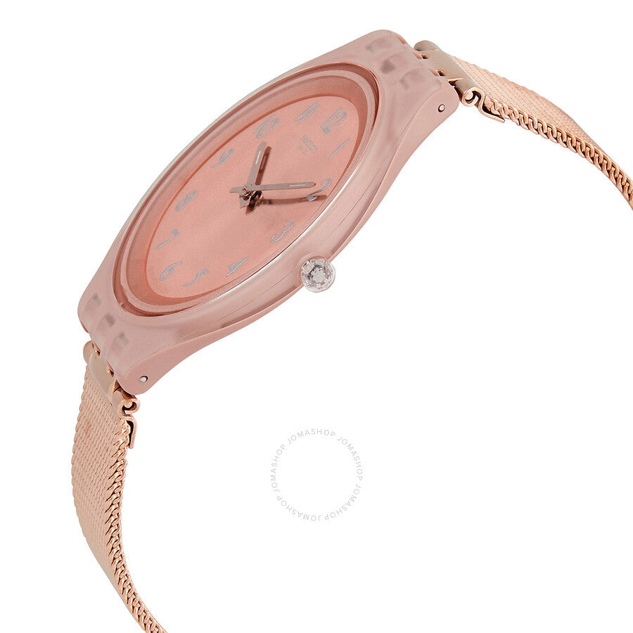 Swatch Skinchic Quartz Pink Dial Ladies Watch SVUP100M - Dawson Watches #2