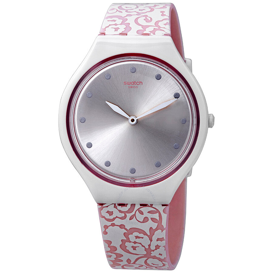 Swatch Skindentelle Silver Dial Ladies Watch SVOW102 - Dawson Watches