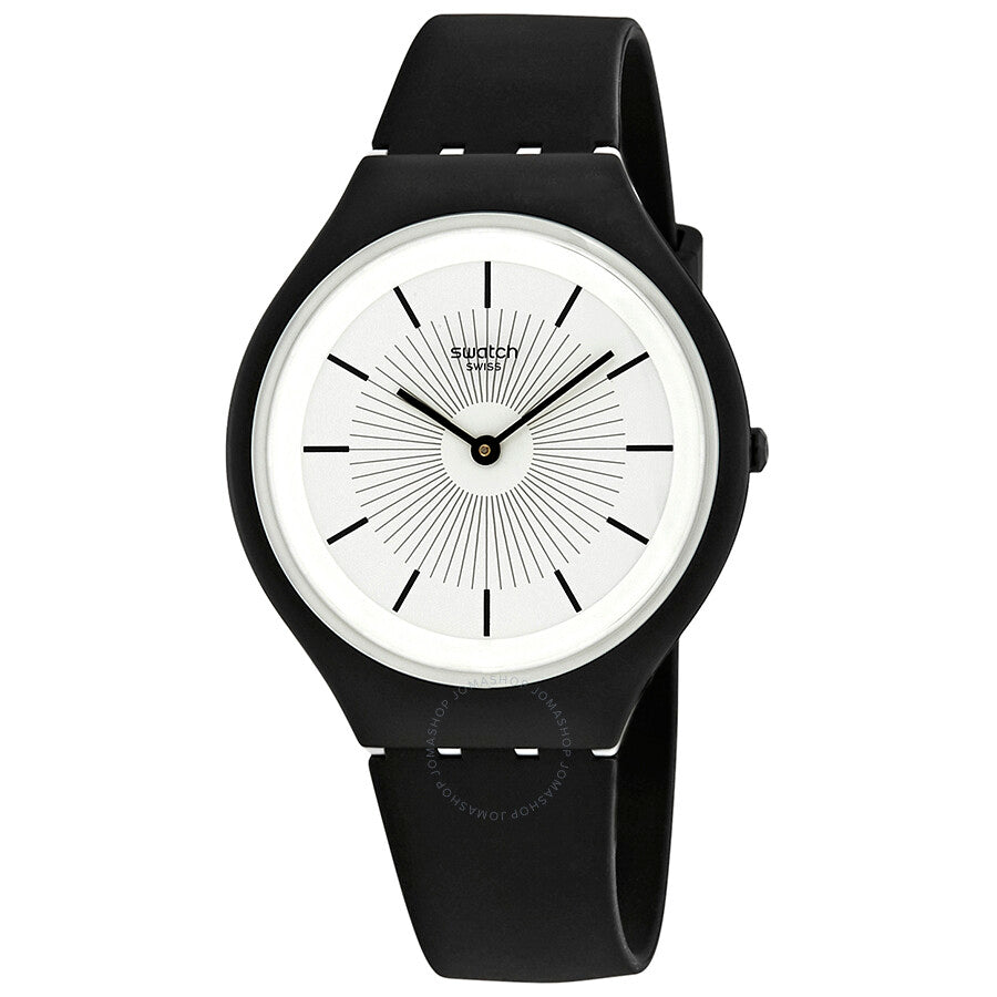 Swatch Skinnoir White Dial Unisex Watch SVUB100 - Dawson Watches