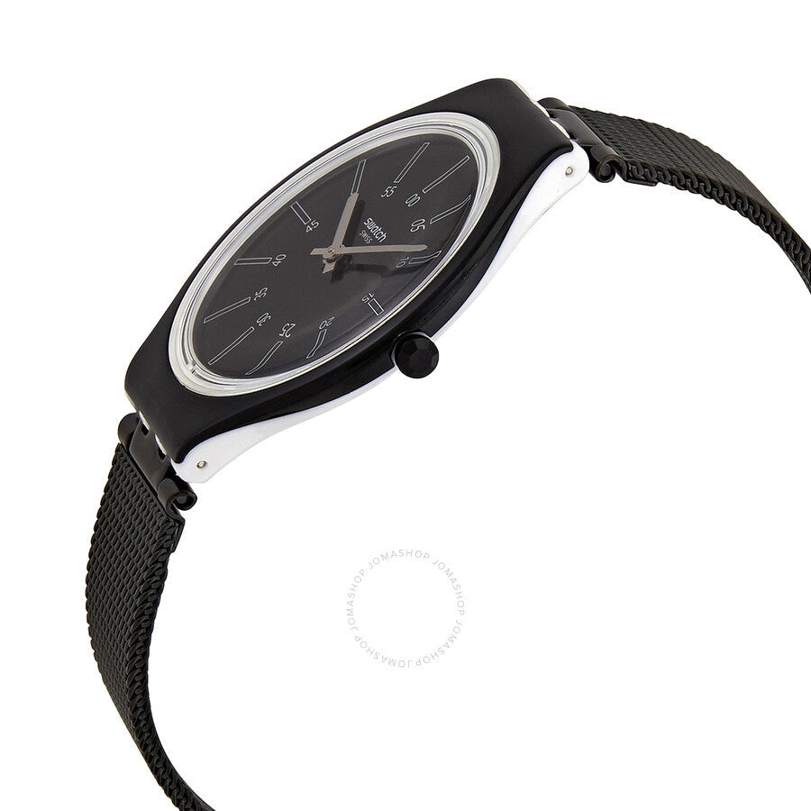 Swatch Skinotte Quartz Black Dial Ladies Watch SVOB100M - Dawson Watches #2