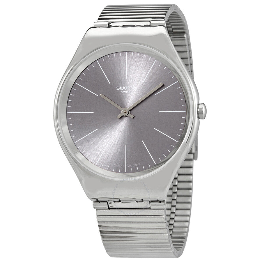 Swatch Skinsteel Purple Dial Unisex Watch SYXS123GG - Dawson Watches