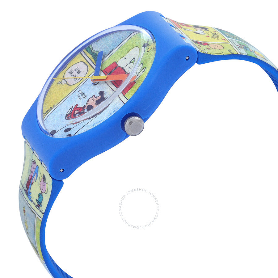 Swatch Smak X Peanuts Quartz Unisex Watch SO29Z108 - Dawson Watches #2