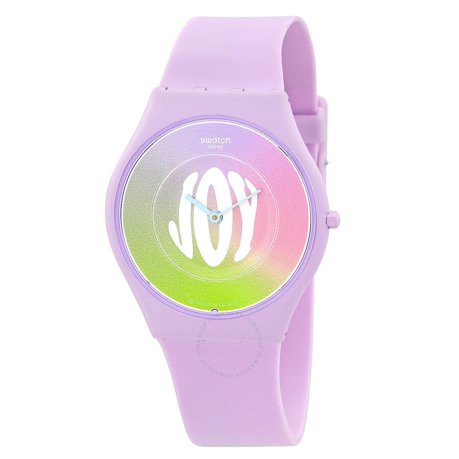 Swatch Time For Joy Quartz White Dial Ladies Watch SS09V101 - Dawson Watches