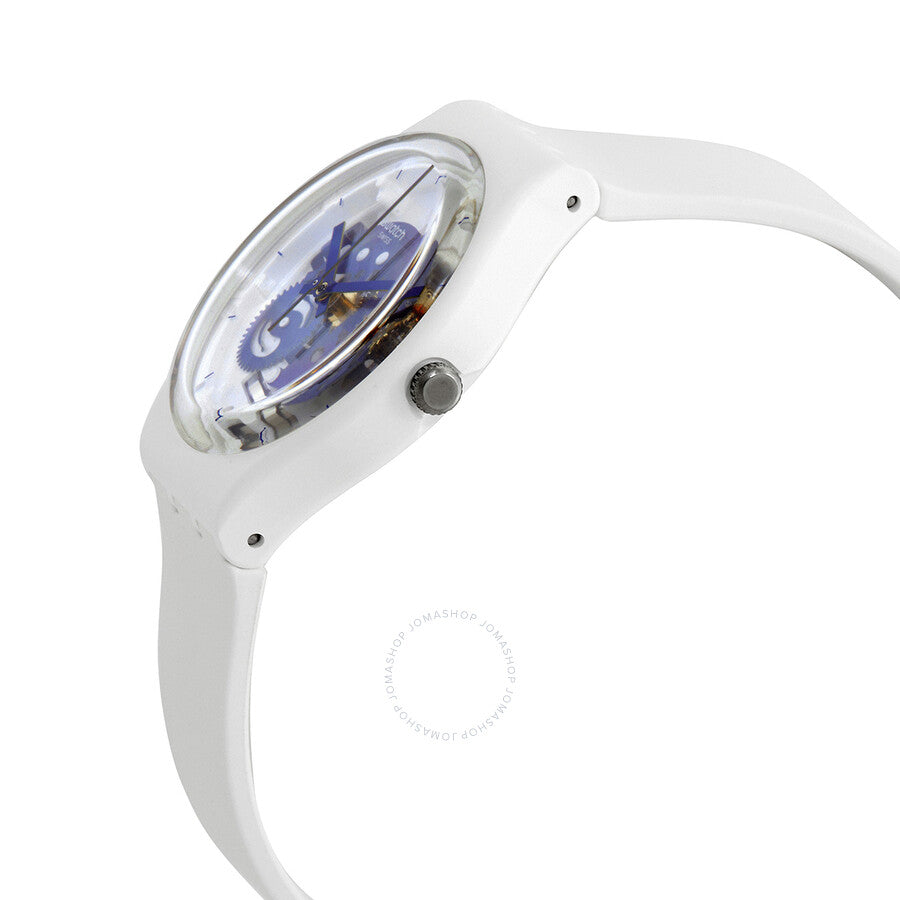 Swatch Time To Blue Small Quartz Unisex Watch SO31W103 - Dawson Watches #2
