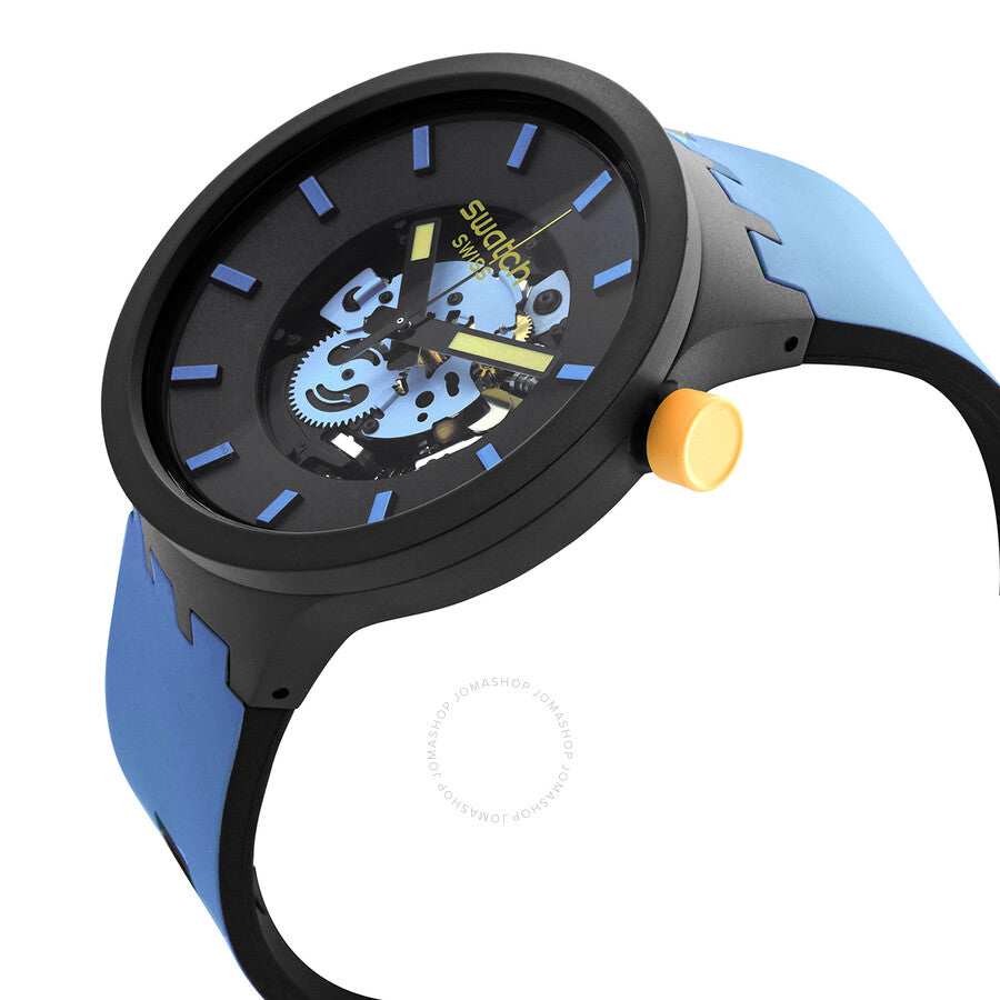Swatch Travel by Day Quartz Men's Watch SB03B108 - The Watches Men & Co #2