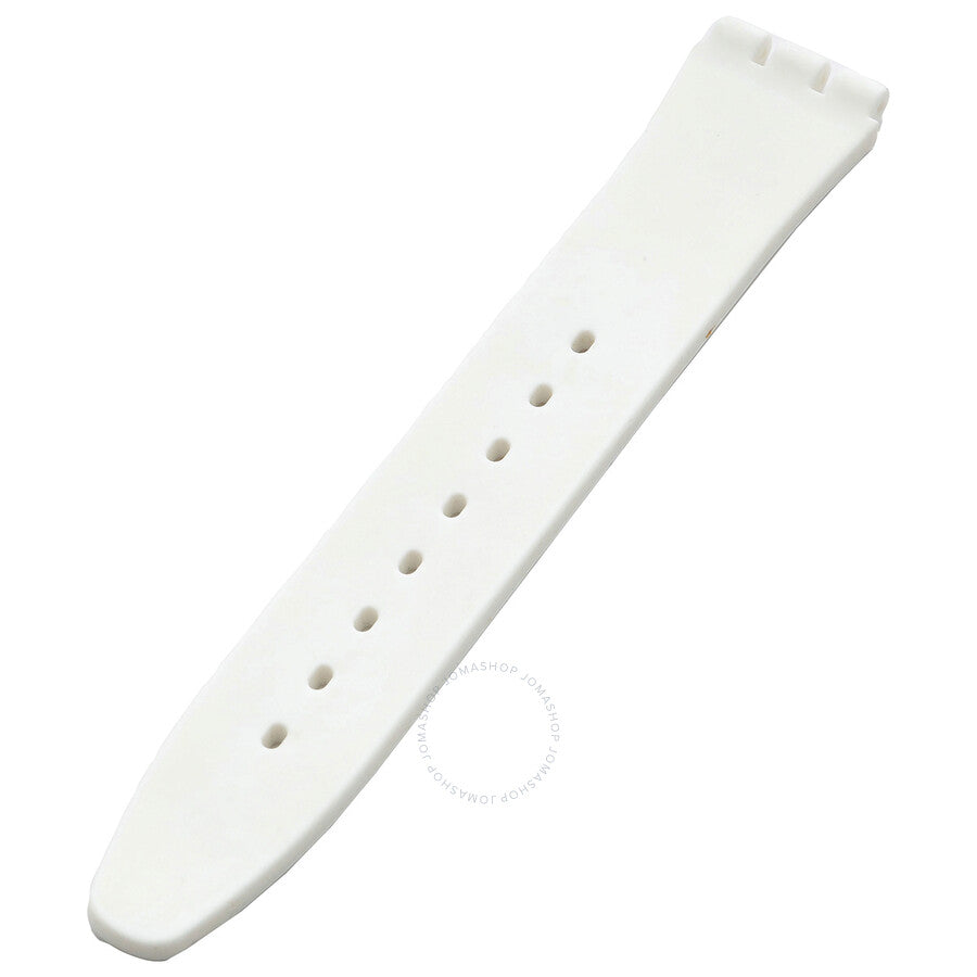 Swatch White Silicone Strap 6H - Dawson Watches