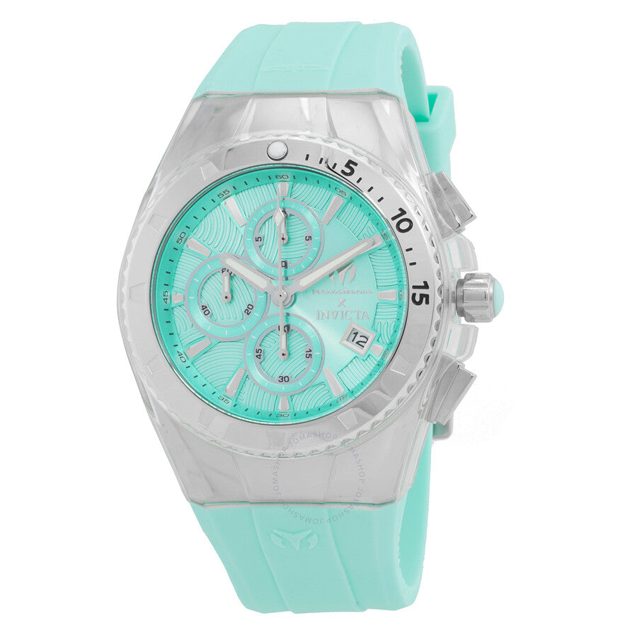 TechnoMarine Air Chronograph Quartz Aqua Blue Dial Men's Watch TM-122001 - Dawson Watches