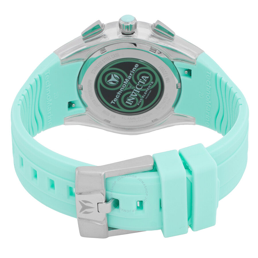 TechnoMarine Air Chronograph Quartz Aqua Blue Dial Men's Watch TM-122001 - Dawson Watches #3